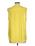 Vince Camuto 100% Polyester Yellow Sleeveless Blouse Size L - photo 2