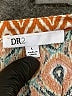 DR2 100% Rayon Orange Short Sleeve Blouse Size L - photo 7