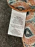 DR2 100% Rayon Orange Short Sleeve Blouse Size L - photo 8