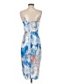 Chelsea28 100% Polyester Tie-dye Blue Cocktail Dress Size 0 - photo 2
