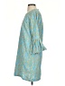 Roller Rabbit 100% Cotton Paisley Teal Casual Dress Size XS - photo 5