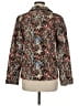 Christopher & Banks Print Gold Blazer Size M - photo 2