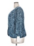 Alex Evenings 100% Polyester Blue 3/4 Sleeve Blouse Size 2X - photo 5