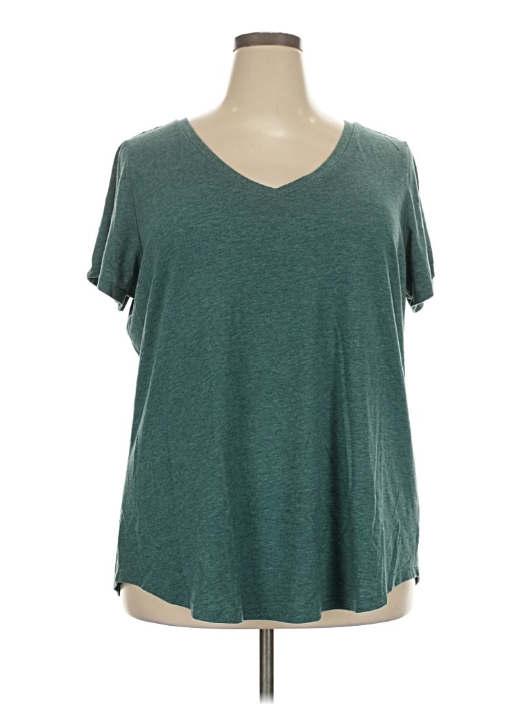 Pre-owned Torrid Short Sleeve T-shirt In Teal