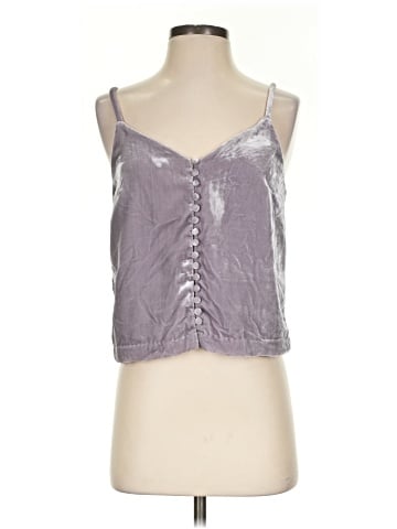 Madewell Velvet Button-Down Cami (view 1)