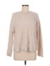 Lucky Brand 100% Cotton Solid Tan Pullover Sweater Size M - photo 1