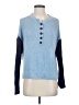 American Eagle Outfitters Color Block Blue Pullover Sweater Size XS - photo 1