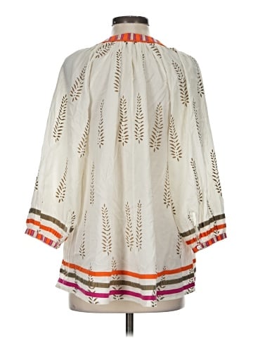 Calypso St. Barth 3/4 Sleeve Blouse (view 2)