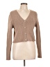 Pink Rose Tan Cardigan Size L - photo 1