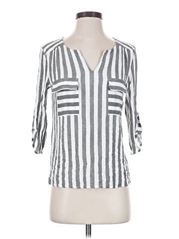 Faith and Joy 3/4 Sleeve Blouse (view 1)