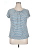 Worthington Blue Short Sleeve Top Size XL (petite) - photo 1