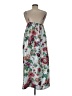 BHLDN Floral Gray Blue Casual Dress Size M - photo 2