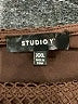 Studio Y Brown Short Sleeve Top Size XXL - photo 7