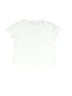 Crewcuts Solid Ivory White Short Sleeve T-Shirt Size 6 - 7 - photo 1