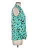 Liz Claiborne Teal Sleeveless Blouse Size M - photo 4