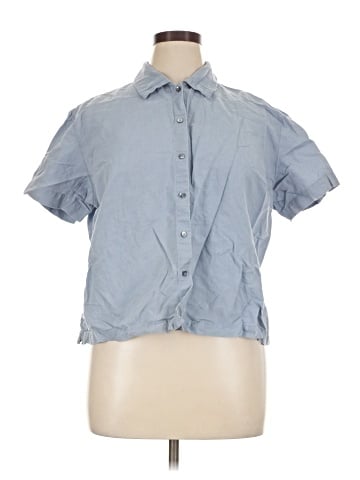 Eddie Bauer Short Sleeve Button-Down Shirt (view 1)