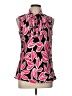 Nine West Pink Sleeveless Blouse Size L - photo 1