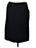 Anne Klein II 100% Wool Solid Black Wool Skirt Size S (estimated) - photo 2