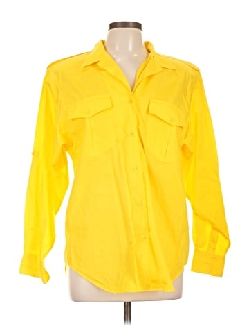 John Henry 3/4 Sleeve Button-Down Shirt (view 1)