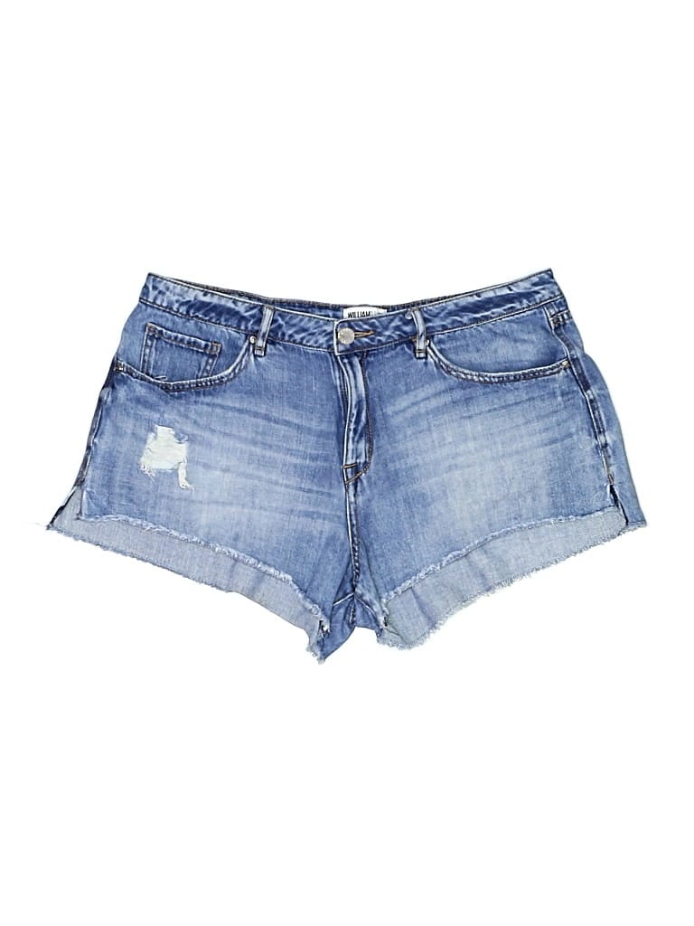 Pre-owned William Rast Denim Shorts In Blue