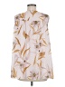 Ted Baker London 100% Polyester Ivory Sleeveless Blouse Size 8 (3) - photo 2