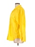 John Henry Yellow 3/4 Sleeve Button-Down Shirt Size 12 - photo 5