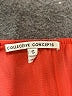 Collective Concepts 100% Polyester Chevron-herringbone Pink Cocktail Dress Size S - photo 7