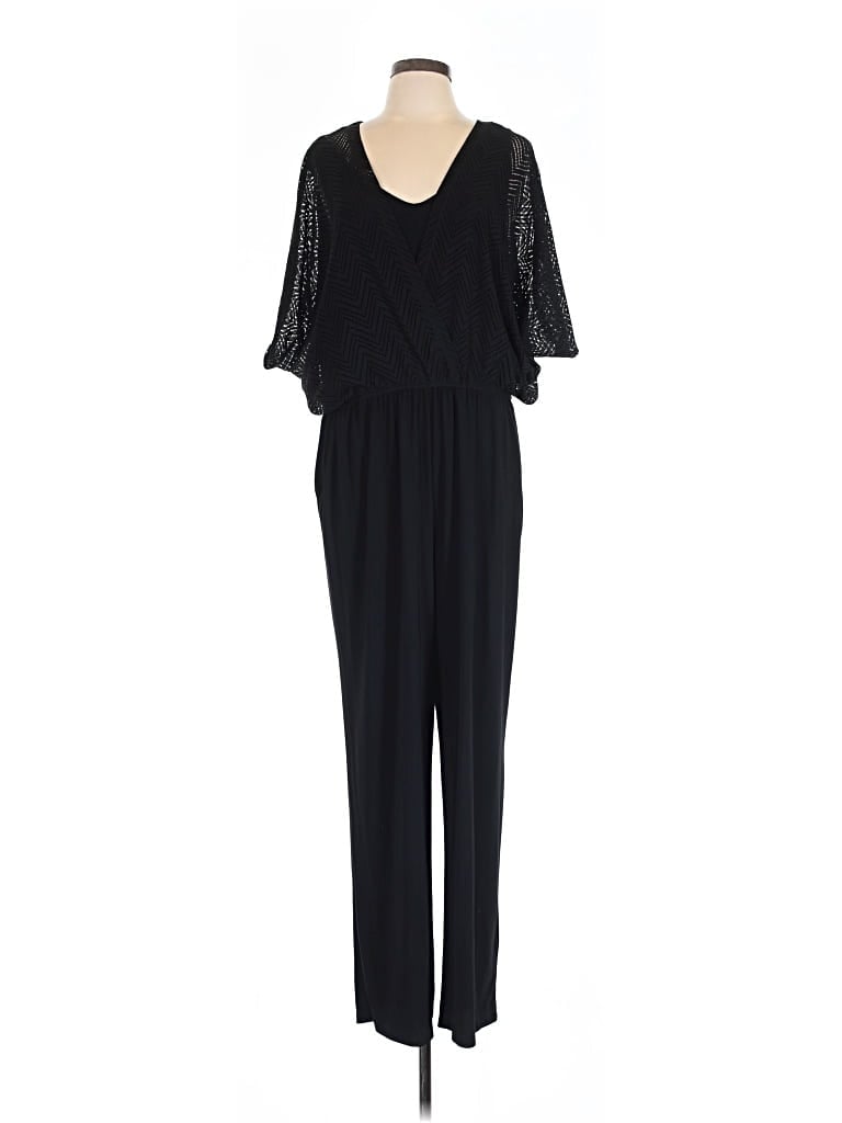 Pre-owned Emma & Michele Jumpsuit In Black