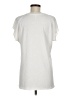 Bar III Ivory Short Sleeve Top Size M - photo 2
