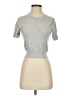 J.Crew Silver Short Sleeve Turtleneck Size S - photo 1