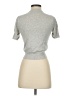 J.Crew Silver Short Sleeve Turtleneck Size S - photo 2