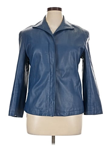 Lafayette 148 New York Leather Jacket (view 1)