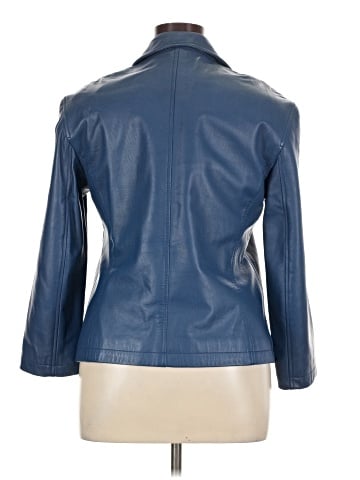 Lafayette 148 New York Leather Jacket (view 2)