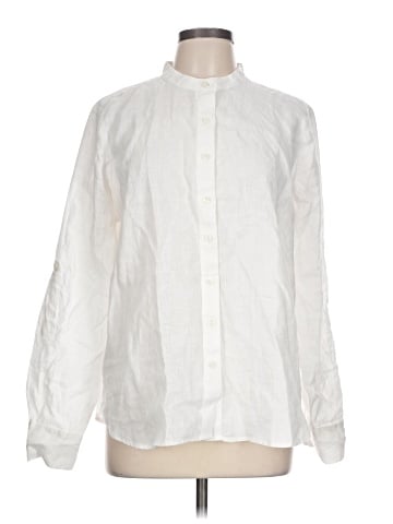 Ann Taylor Long Sleeve Button-Down Shirt (view 1)