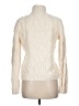 Chaps 100% Cotton Ivory Turtleneck Sweater Size M - photo 2