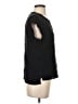 Sandro 100% Silk Black Short Sleeve Top Size Sm (1) - photo 4