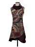 Smash Paisley Brown Casual Dress Size XS - photo 1