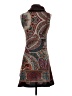 Smash Paisley Brown Casual Dress Size XS - photo 2