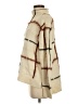 CALVIN KLEIN JEANS Plaid Ivory Turtleneck Sweater Size S - photo 5