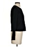 Intermix Black Long Sleeve Top Size S - photo 4