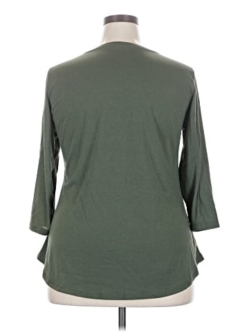 Jennifer Lauren 3/4 Sleeve Top (view 2)