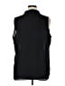 Laundry by Shelli Segal 100% Polyester Black Sleeveless Blouse Size XL - photo 2