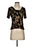 Ronni Nicole Gold Short Sleeve Top Size S (estimated) - photo 1