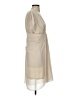 Aryn K. Solid Ivory Cocktail Dress Size S - photo 4