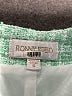 Ronny Kobo 100% Polyester Tweed Green Shorts Size S - photo 3