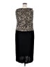 R&M Richards 100% Polyester Black Cocktail Dress Size 18WP - photo 2