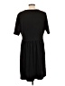 Lands' End Solid Black Casual Dress Size L - photo 2