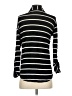 Splendid Stripes Black Long Sleeve Blouse Size S - photo 2