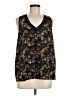 Heartloom 100% Polyester Black Sleeveless Blouse Size M - photo 1