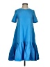Cos Solid Blue Casual Dress Size XS - photo 1